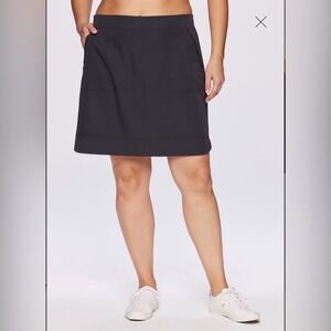 RBX Black Athletic Skort Built-In Shorts Size M